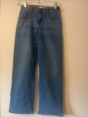 Levi's Girls Wide Leg Jeans in Classic Denim Blue
